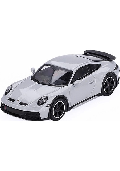 Mini Gt 1/64 Porsche 911 Dakar Ice Gray Metallic - Blister Paket modelleri