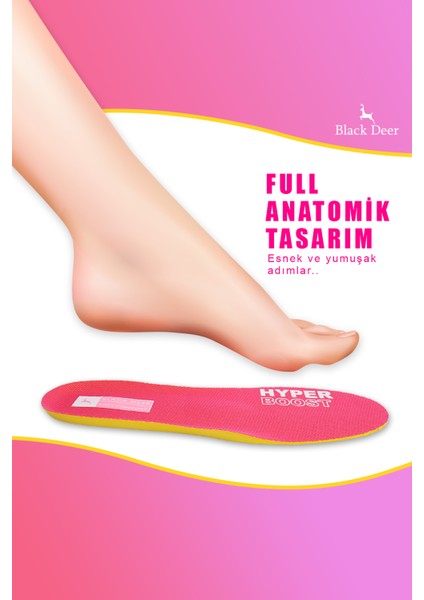 X15 Yumuşak Ortopedik Tabanlık,rahat Tabanlık,konfor Tabanı,spor Tabanlığı,iç Taban,kadın,pembe fırsatları