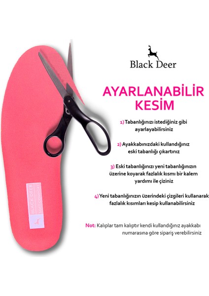 X15 Yumuşak Ortopedik Tabanlık,rahat Tabanlık,konfor Tabanı,spor Tabanlığı,iç Taban,kadın,pembe