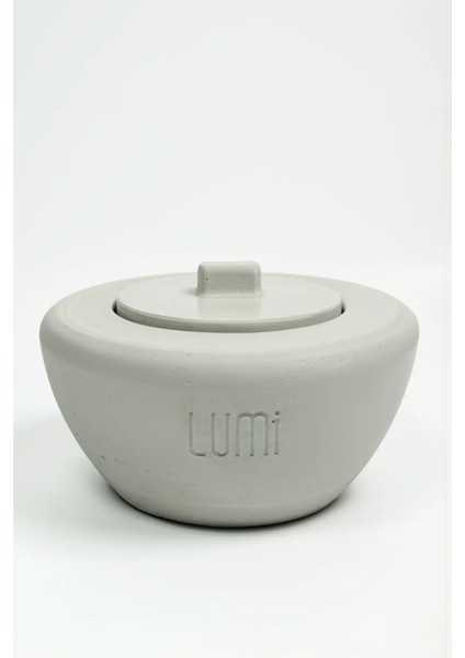 Lumi Ignite – Masaüstü Bacasız Beton Şömine + 1 L Bioethanol Hediye fırsatları