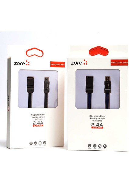 Kırmızı Mest Micro USB Kablo 1m modelleri