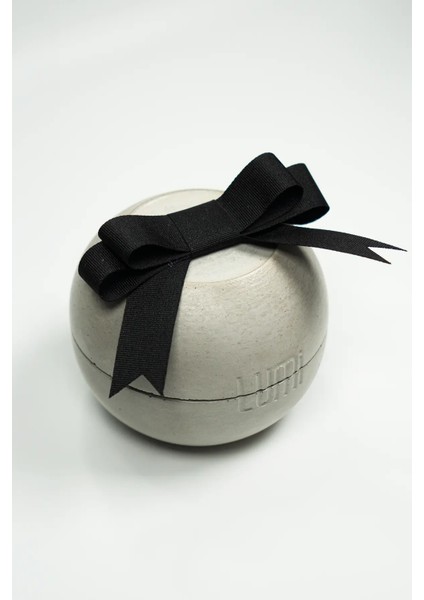 Lumi Moon – %100 Soya Wax Vegan Beton Mum (Gri Küre) indirimleri