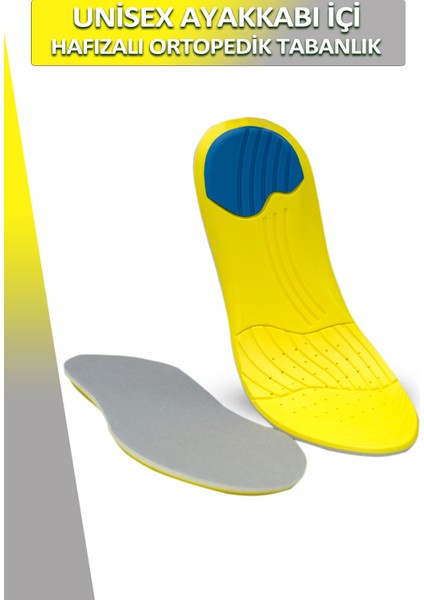 Lucky Hafızalı Ortopedik Tabanlık Kesilebilir Rahatlatıcı Ayakkabı Tabanlığı 41-46 Numara modelleri