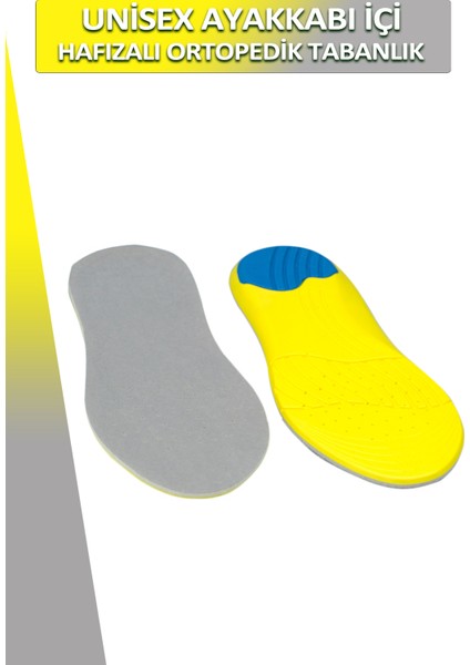 Lucky Hafızalı Ortopedik Tabanlık Kesilebilir Rahatlatıcı Ayakkabı Tabanlığı 41-46 Numara fırsatları