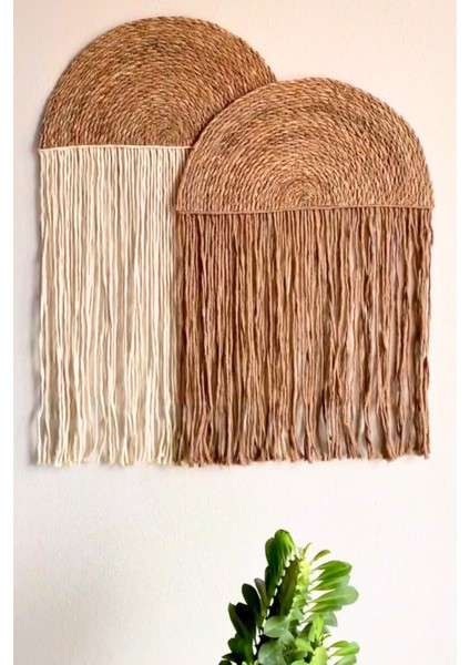 Mina Souvenir Ikili Bohem ,retro Stil Duvar Dekoru Makrome Duvar Süsü Bohem Dekor Duvar Süsü fiyatları