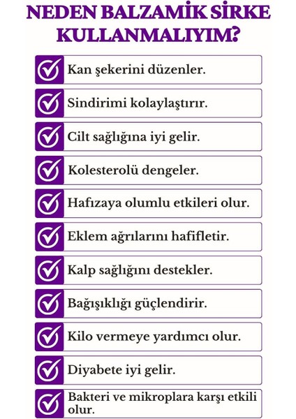 Balzamik Sirke Doğal Fermantasyon - Balsamic Vinegar 500 ml X2 Adet fiyatları