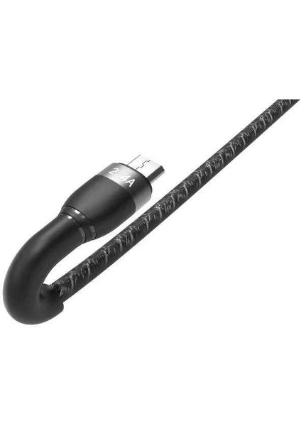 Siyah Shira Serisi Lightning USB Kablo 30 cm fırsatları