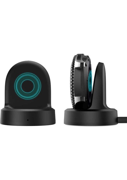 Siyah Gear S3 USB Şarj Kablosu