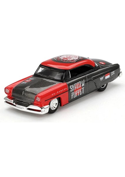 Mini Gt 1/64 Lincoln Capri Hot Rod 1954 ''shadow Puppet'' Mını Gt x Mızu Diecast indirimleri