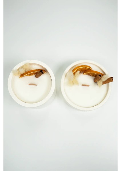 Lumi Harvest – %100 Soya Wax Vegan Beton Mum (Kurutulmuş Çiçek & Meyve) fırsatları