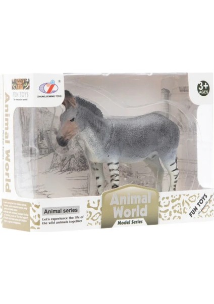 Kutulu Model Figür Hayvan Çizgili Eşek fiyatları