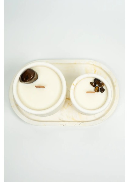 Lumi Smoke – %100 Soya Wax Vegan Beton Mum (Dumanlı Kuvars) fırsatları