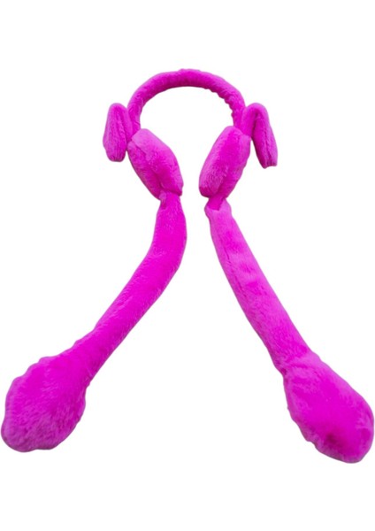 5–12 Yaş Çocuk Peluş Tavşan Kulaklık – Hareket Eden Sesli Tavşan Kulakları | Kışlık Sıcak Tutucu Oyuncaklı Kulaklık fiyatları