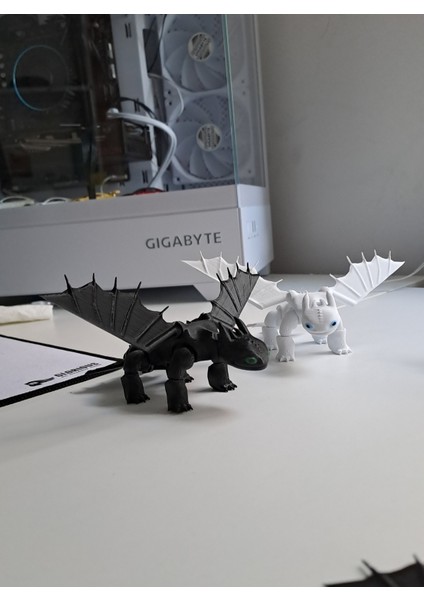 Ejderhanı Nasıl Egitirsin? Çiftli Gecenin Öfkesi & Dişsiz Siyah Ejderha 16 cm fırsatları