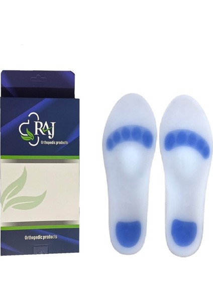 Tam Ortopedik Anatomik Silikon Ayakkabı Tabanlığı Topuk Dikeni Tabanlık Lüx Tam Tabanlık