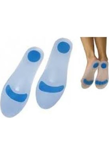 Tam Ortopedik Anatomik Silikon Ayakkabı Tabanlığı Topuk Dikeni Tabanlık Lüx Tam Tabanlık