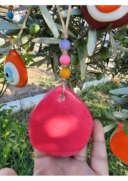 10 Adet El Yapımı Asmalı Nazar Boncuğu, Duvar Dekorasyon Ürünleri, Balkon Bahçe Ağaç Süsü. fırsatları