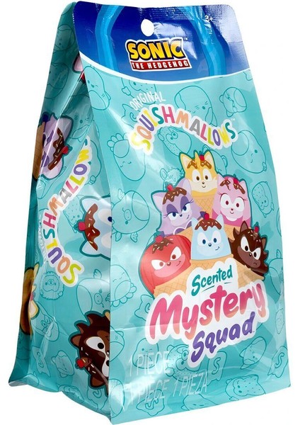 Sq SG00228 Squishmallows Mystery Squad Sonic Sürpriz Figür 13 cm modelleri