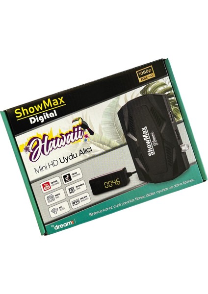 Hawaii Mini Hd Uydu Alıcısı + Wifi Anteni fırsatları