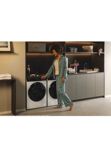 2'li Beyaz Eşya Seti (HW100-B14959NU1 ÇAMAŞIR-HD110-A2959E-TR Kurutma) fırsatları