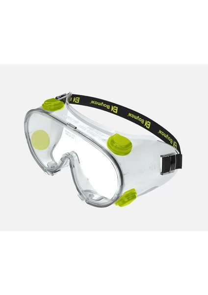 Quattro Ventilli Çapak Gözlüğü Şeffaf Baymax S-1551