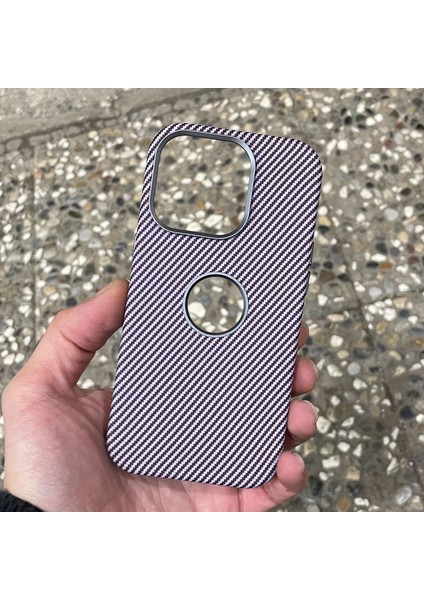 Apple iPhone 15 Pro Kılıf Magsafe Wireless Şarj Özellikli Karbonfiber Desenli Kapak fiyatları