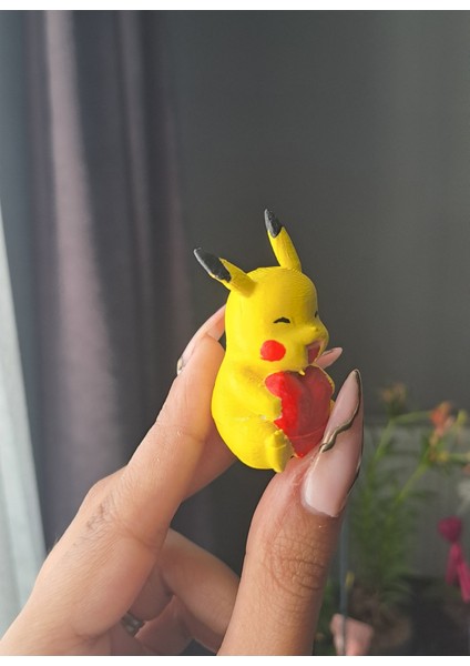 Mini Pikachu Figür Kalpli Pikachu Figür 5 cm fiyatları