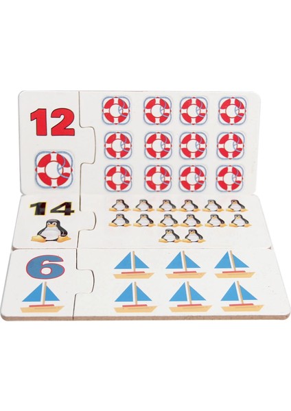 Playwood Ahşap Eğitici Puzzle Sayılar fiyatları