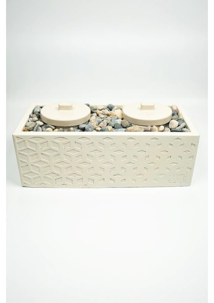 Lumi Astra No:1 – Masaüstü Bacasız Beton Şömine + 1 L Bioethanol Hediye fırsatları