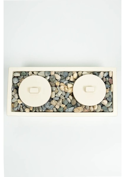 Lumi Astra No:1 – Masaüstü Bacasız Beton Şömine + 1 L Bioethanol Hediye indirimleri