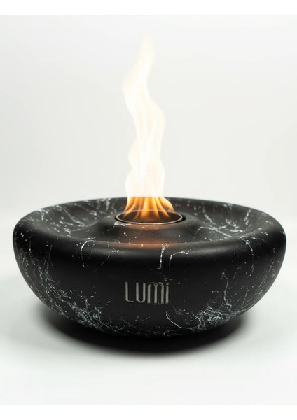 Lumi Pyra – Masaüstü Bacasız Beton Şömine + 1 L Bioethanol Hediye fiyatları