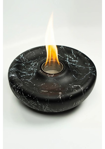 Lumi Pyra – Masaüstü Bacasız Beton Şömine + 1 L Bioethanol Hediye modelleri