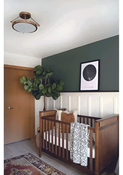 Iskandinav Duvar Çıtası (Kalınlık 4mm) 1 Paket 5 Adet 100X8CM | Boyanabilir Duvar Çıtası | Lambri modelleri