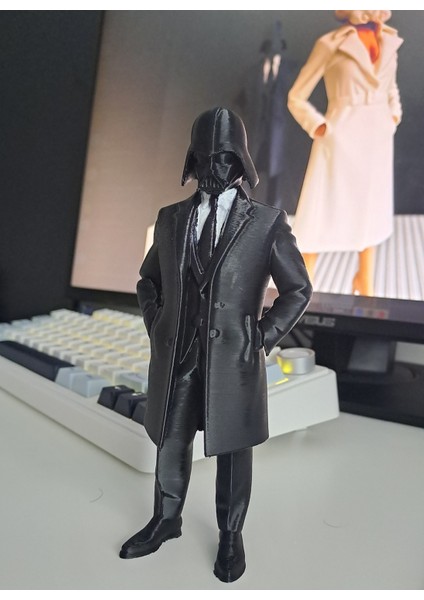 Darth Vader Dark Veder Figür Ofis Figürü Dekoratif Biblo 15 cm modelleri