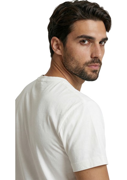 Orman ve Gün Batımı Temalı Sanatsal Doğa Baskılı Premium Erkek Tişört modelleri