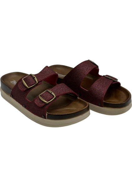 Çift Tokalı Suya Dayanıklı Ortopedik Kadın Terlik indirimleri