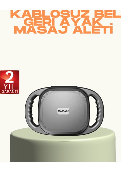 2000 Mah Şarjlı Masaj Tabancası 6 Başlık Ayarlı Güçlü Masaj Cihazı