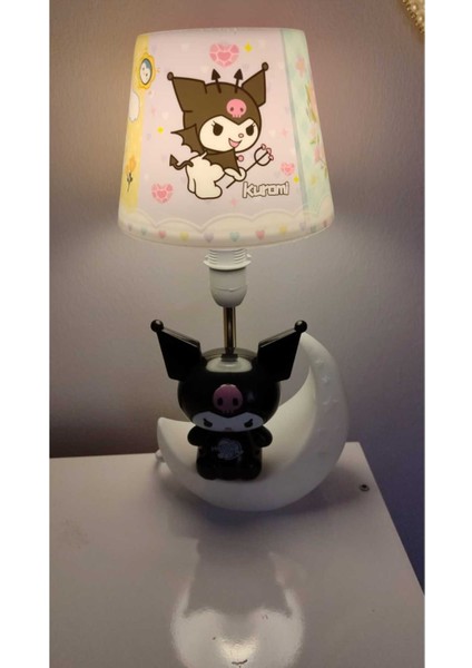 Çok Renkli Kuromi Büyük Tepe Gece Lambası 34 Cm, Şık ve Renkli Dekor Ürünü fırsatları