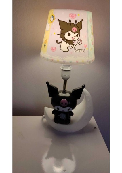 Çok Renkli Kuromi Büyük Tepe Gece Lambası 34 Cm, Şık ve Renkli Dekor Ürünü indirimleri