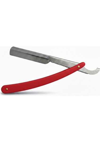 Kuaför Berber Usturası Kırmızı Renk