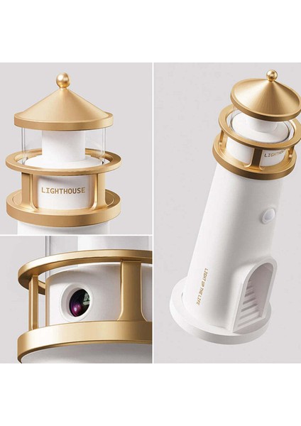 ???? Ay Işığı Deniz Feneri Projektör Lamba – Bluetooth Hoparlörlü ve Hareket Sensörlü Gece Lambası fırsatları