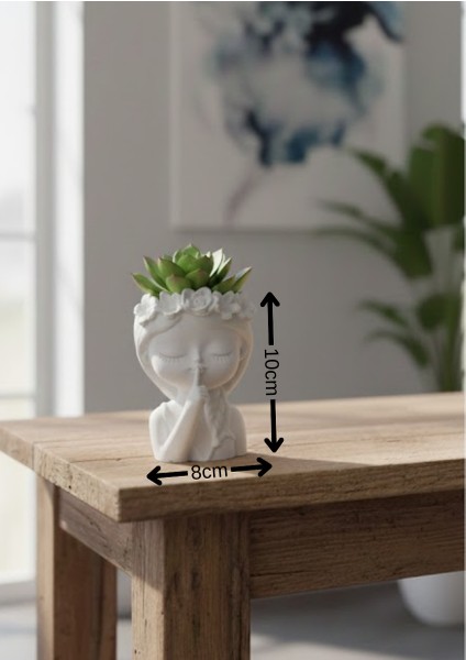 Çiçekli Lady Kızlar Ikili Biblo modelleri