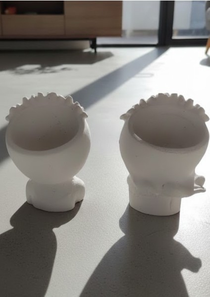 Çiçekli Lady Kızlar Ikili Biblo indirimleri