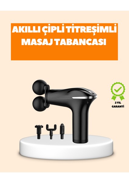 Titreşimli Masaj Aleti Şarjlı Masaj Tabancası Spor Sonrası Kas Gevşetici