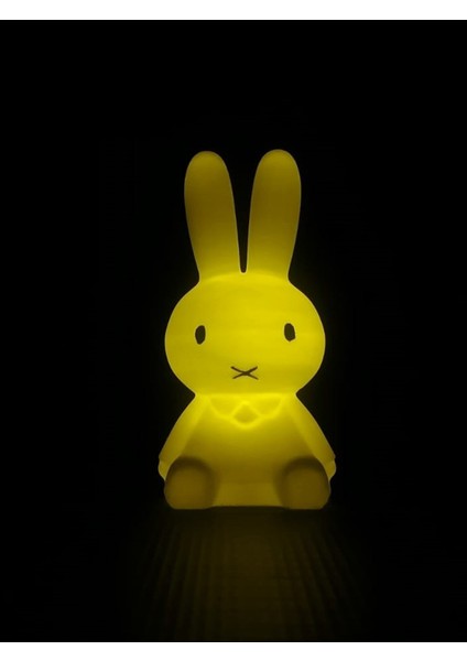 Miffy Tavşan Gece Lambası Orta Boy 18 cm Gün Işığı Pilli fırsatları