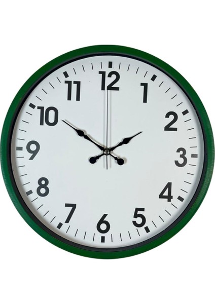Zentime 36 cm Yeşil Dekoratif Duvar Saati fiyatları