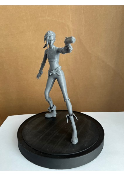 Lol 20 cm Jinx Anime Figürü 3D Baskı Leauge Of Legends Oyun Arcane fırsatları