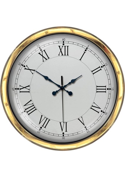Zentime 40 cm Gold Lüks Dekoratif Duvar Saati fiyatları