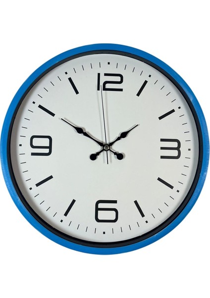 Zentime 36 cm Mavi Dekoratid Duvar Saati fiyatları