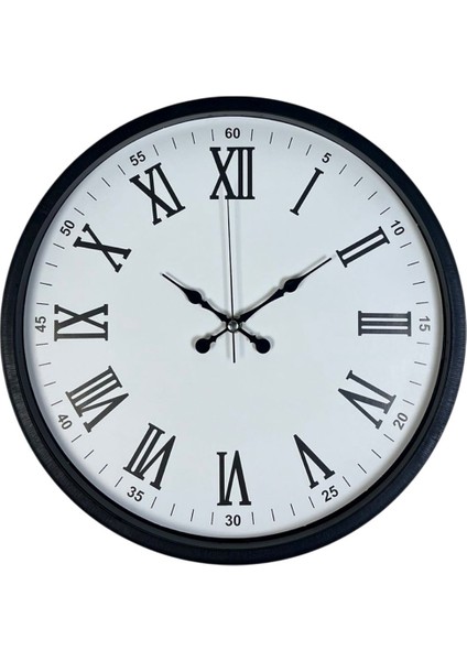 Zentime 36 cm Siyah Dekoratif Duvar Saati fiyatları